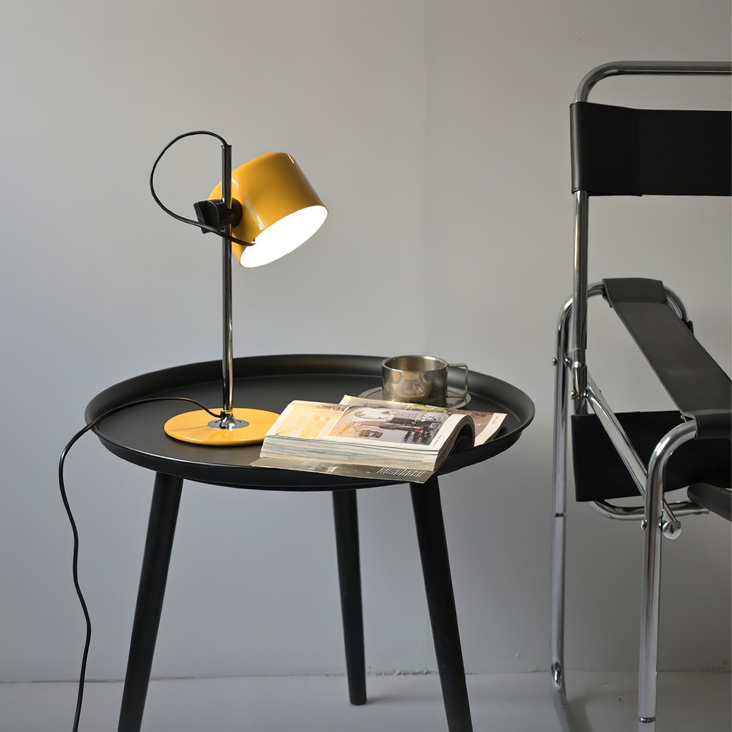 Lampe de bureau industrielle métal