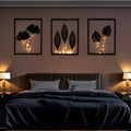 Set de 3 cadres photo LED