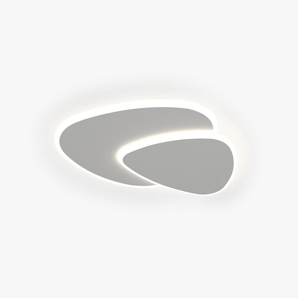 Plafonnier LED courbe AstraLume vue 2