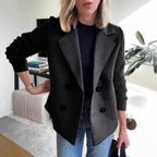 Veste à revers croisé