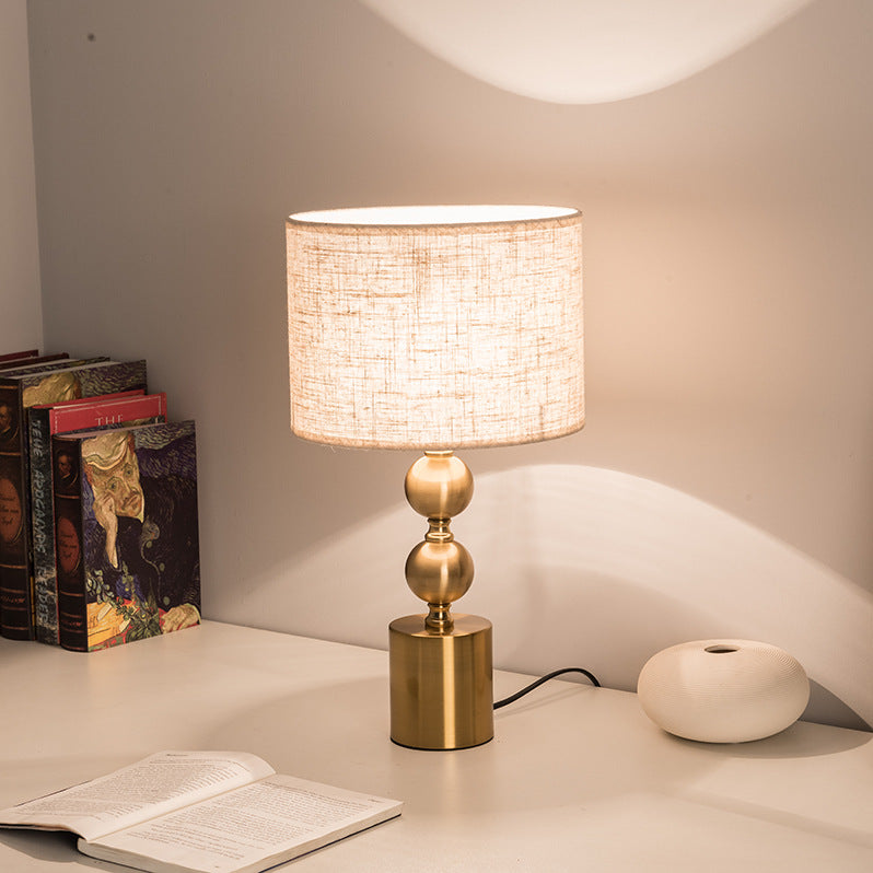 Lumière d'Or Gold Desk Lamp - adjustable arm and shade angle