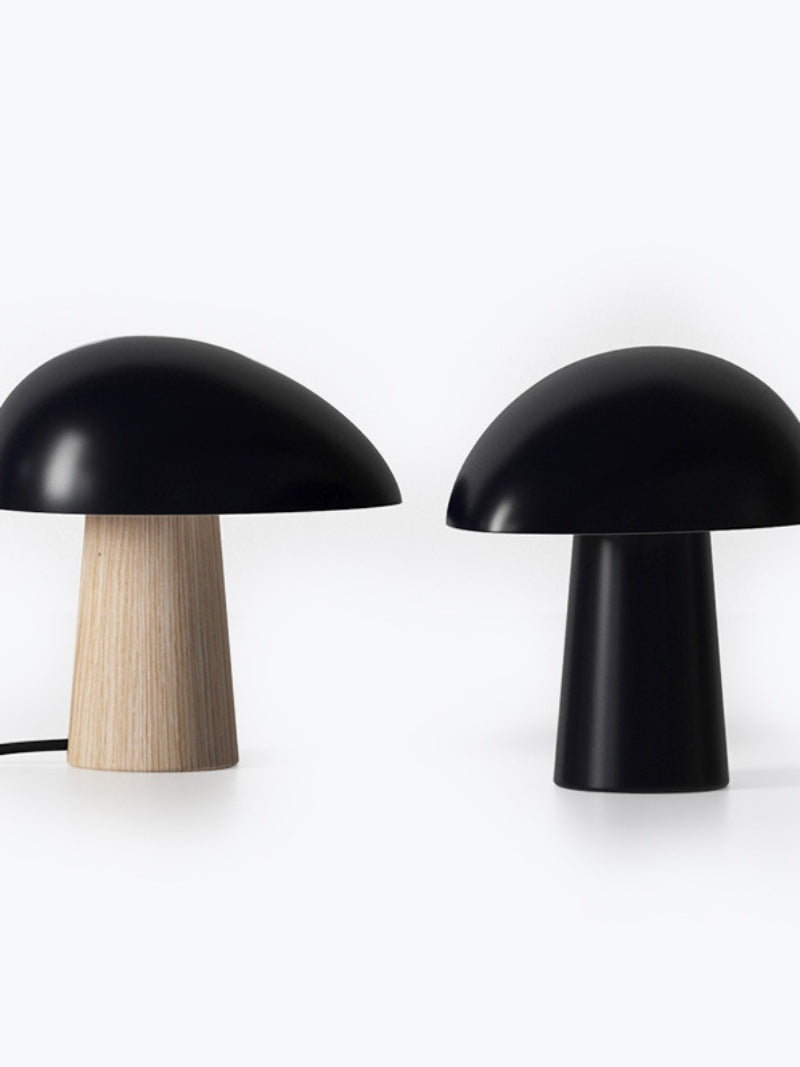 Fungo Sculptural Mushroom Table Lamp - bedside lifestyle setting
