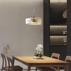 Suspension vintage Amber Glow