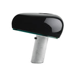 Marbre desk lamp mushroom shade close-up