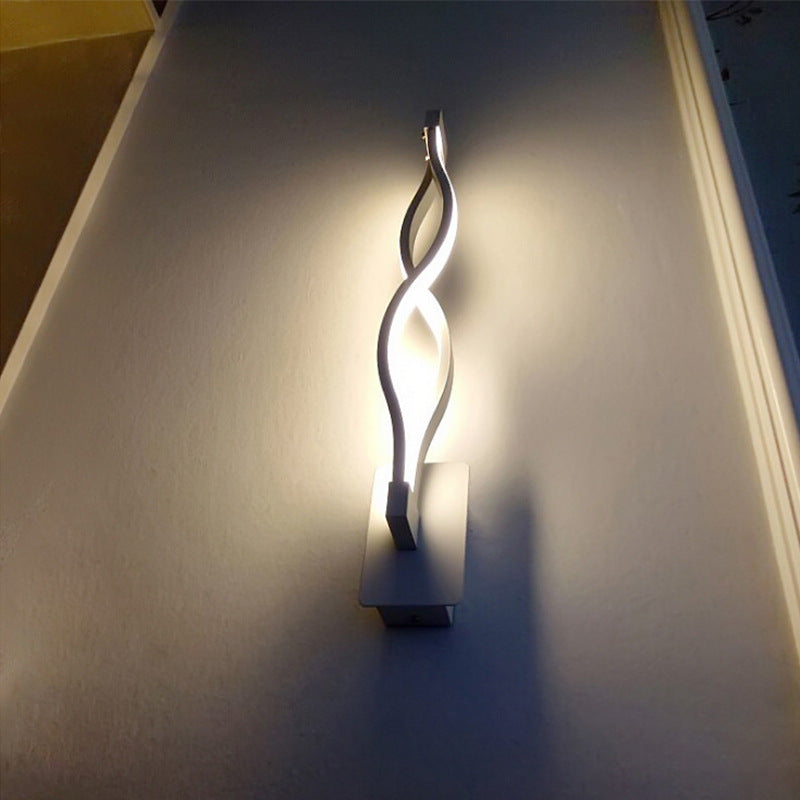 LED Aluminum Wave Wall Light – detail view 6 | Belloriana