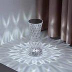 LED Crystal Rechargeable Bedroom Atmosphere Table Lamp – detail view 3 | Belloriana