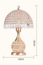 Crystal Desk Lamp Bedroom Bedside Lamp – detail view 6 | Belloriana