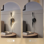Volute Spiral Wall Light Duo - staircase lifestyle setting