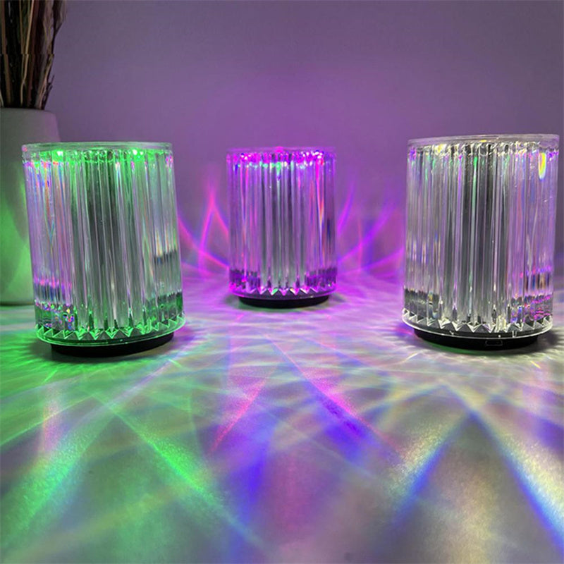 Crystal Lamp Table Lamp Atmosphere Creative Line Small Night Lamp LED Lights – detail view 5 | Belloriana