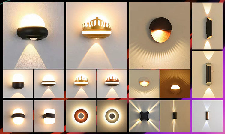 Quatuor pillar light full silhouette