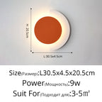 Ivoire Minimalist Bedside Wall Lamp - mounting bracket detail