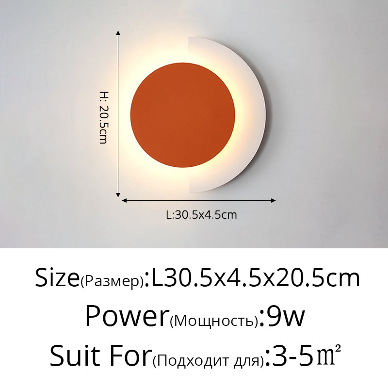 Ivoire Minimalist Bedside Wall Lamp - mounting bracket detail