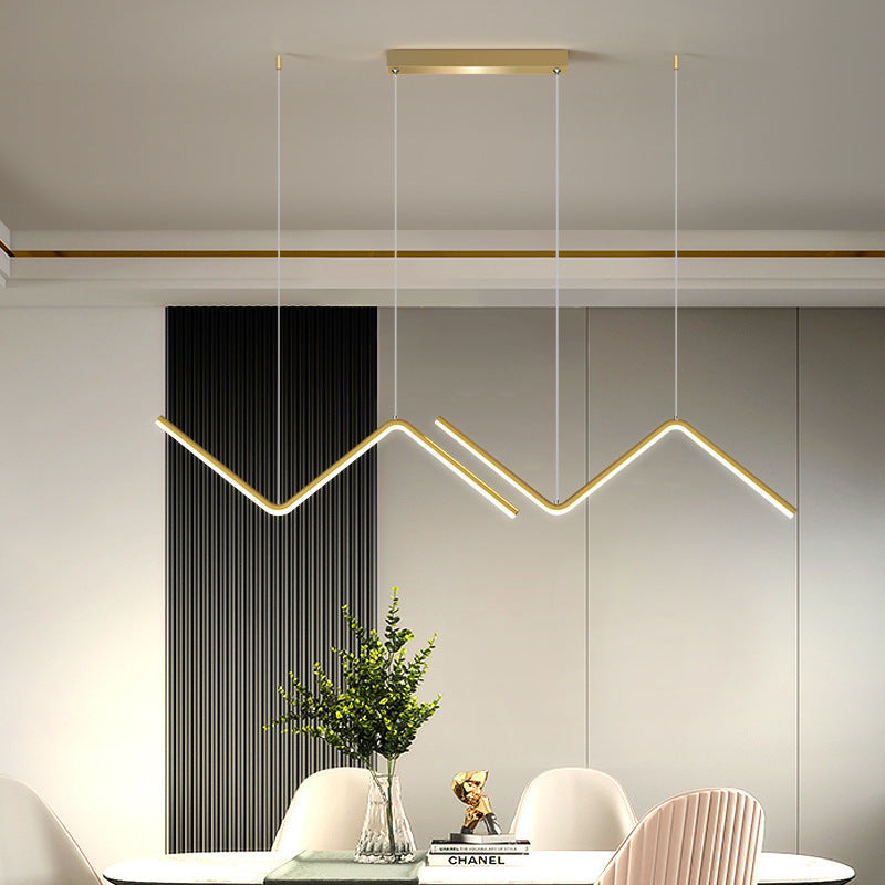 Lustre LED Minimaliste Contemporain