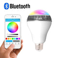 Creative Home LED Smart Bluetooth Speaker E27 Bulb Light – studio product photo | Belloriana