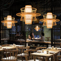 Suspension en Bambou Tressé Artisanal Style Asiatique
