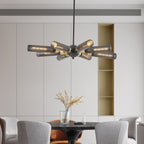 Sputnik Doré chandelier arm detail