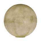 Lune moon floor lamp styled in a reading corner