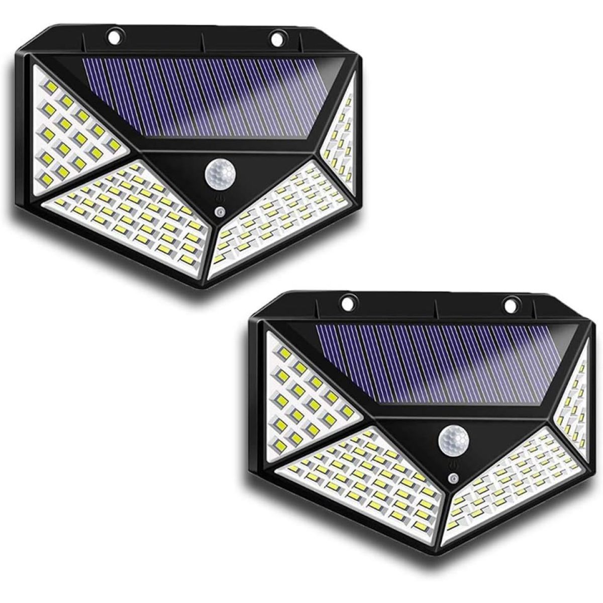 Appliques solaires extérieures quatuor