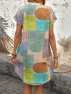 Robe Élégance Géométrique
