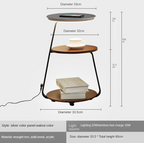Nordic Minimalist Floor Lamp Wireless Charging Rack – detail view 4 | Belloriana