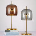 Lampe de Chevet LED Verre Sculptural