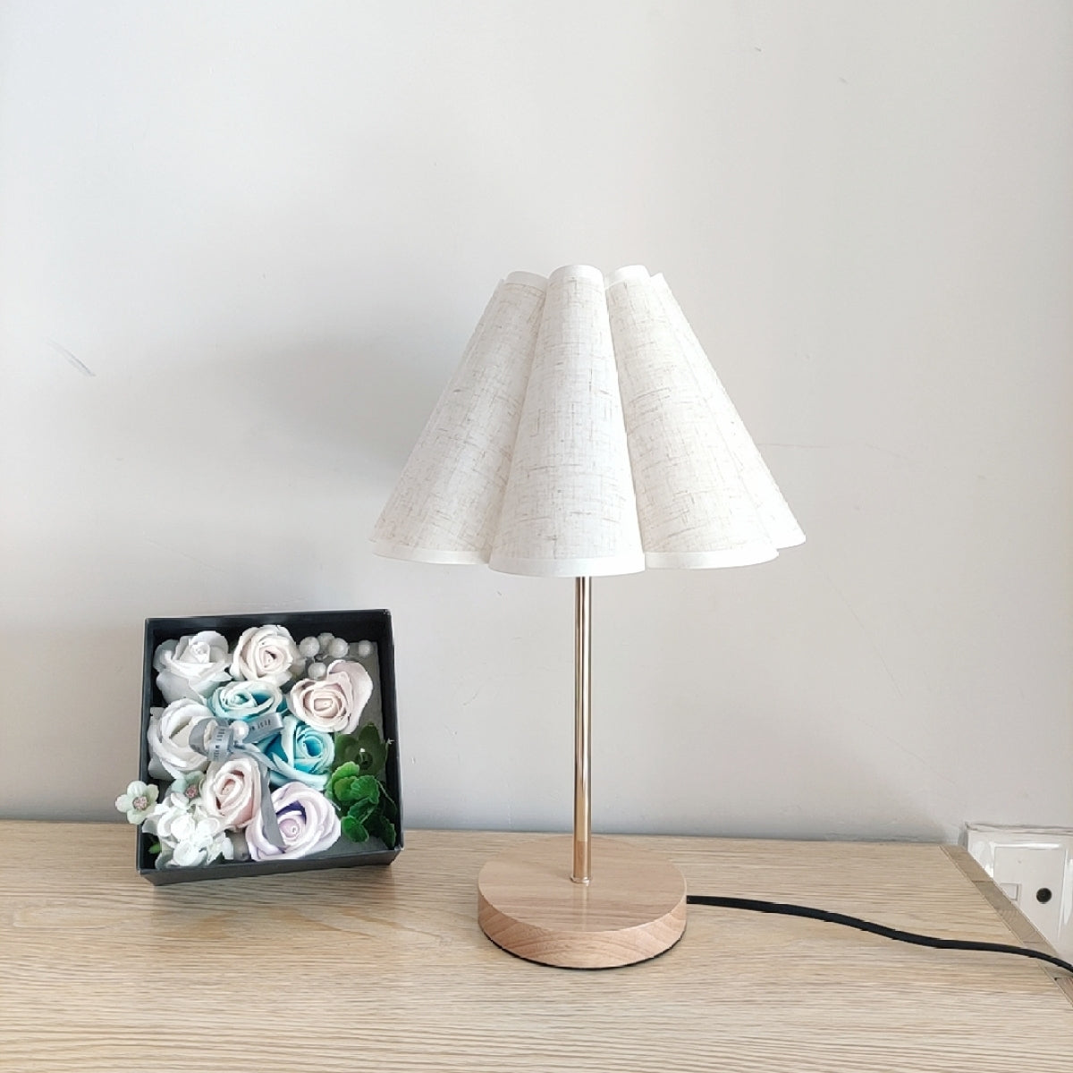 Lampe Alvéole céramique texturée