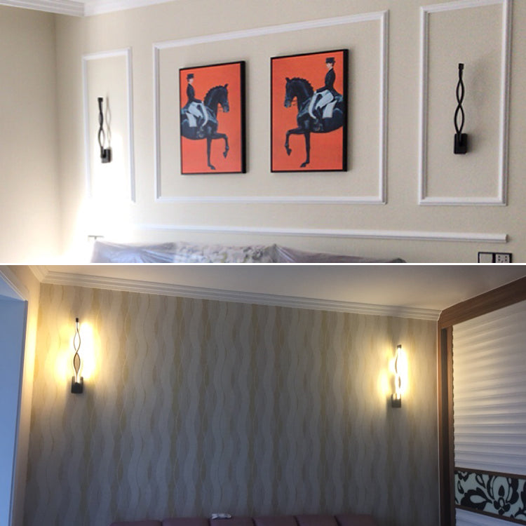 LED Aluminum Wave Wall Light – detail view 3 | Belloriana