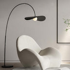 Chapeau French tri-color floor lamp in a living room