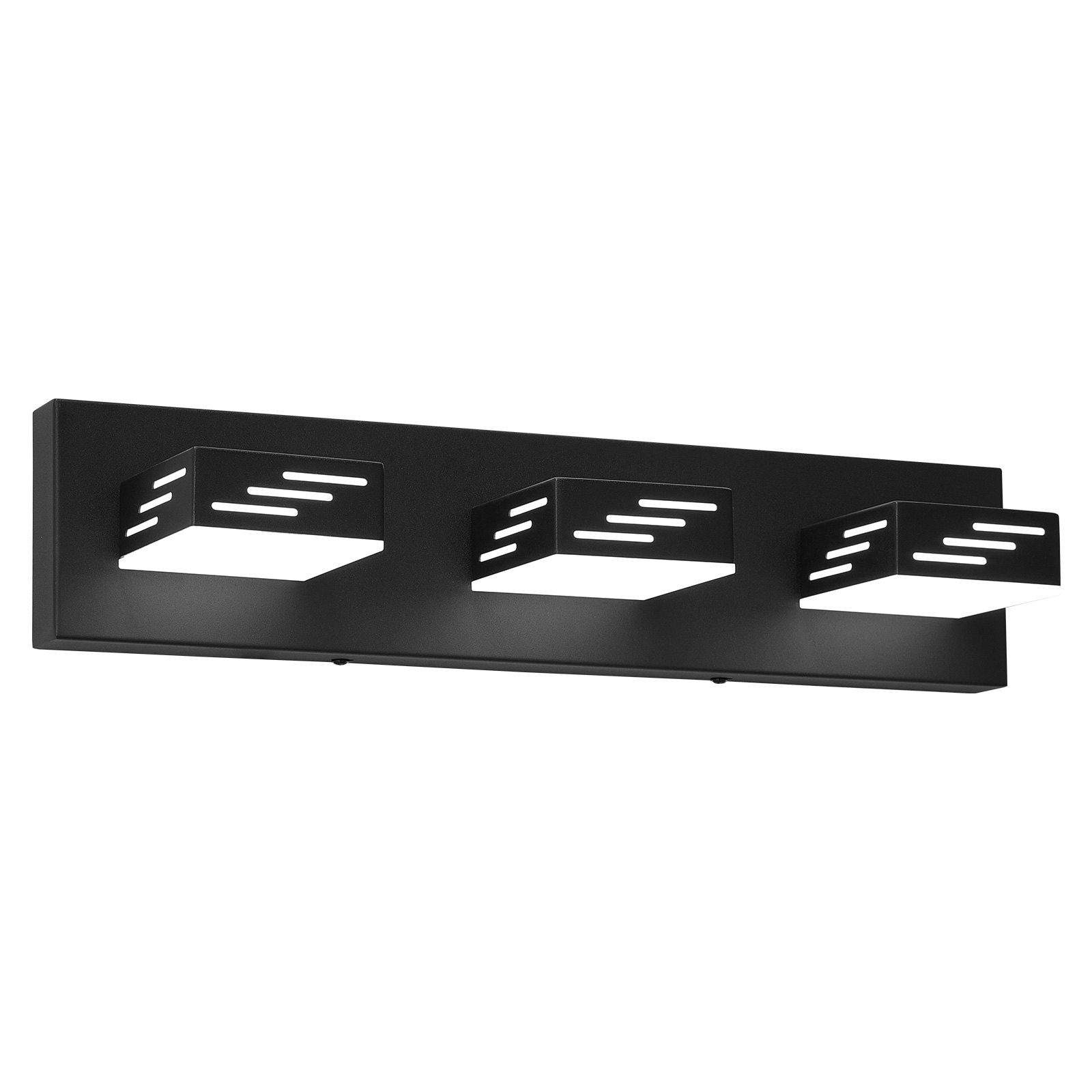 Applique Vanité Noire 3 Lumières