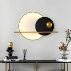 Ivoire Minimalist Bedside Wall Lamp - mounted above nightstand