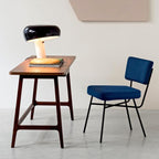 Marbre lamp styled on a console table