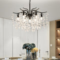 Lustre Cristal Style Américain Moderne pour Salle à Manger