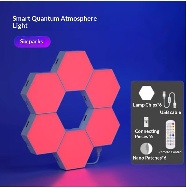Hexagone panel arrangement full view