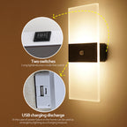 Indoor Sensing USB Charging Wall Lamp – detail view 1 | Belloriana