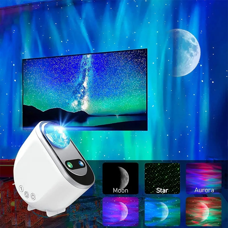 Projecteur Étoiles Aurore Boréale Chambre Enfant