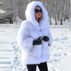 Veste à capuche minimaliste