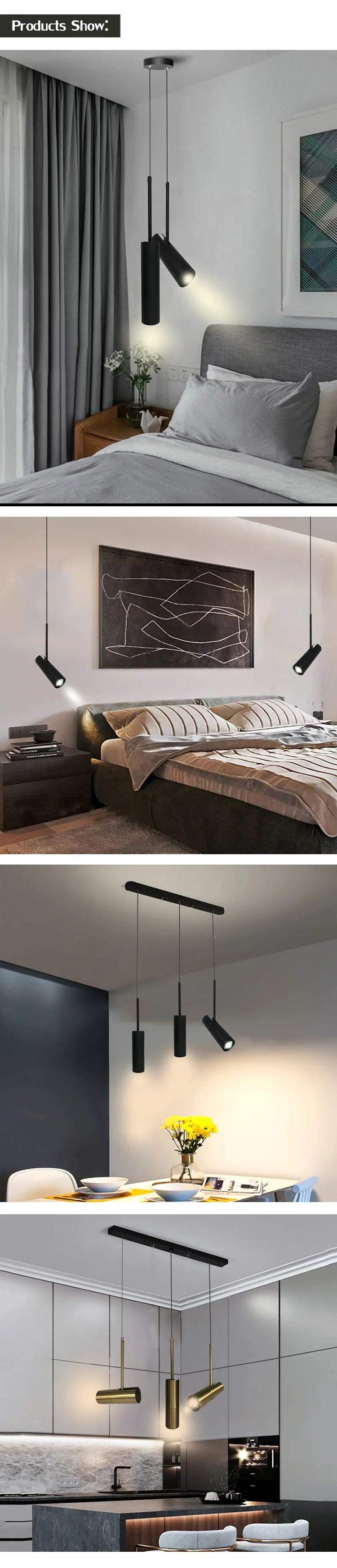 Duo swivel spotlight full silhouette