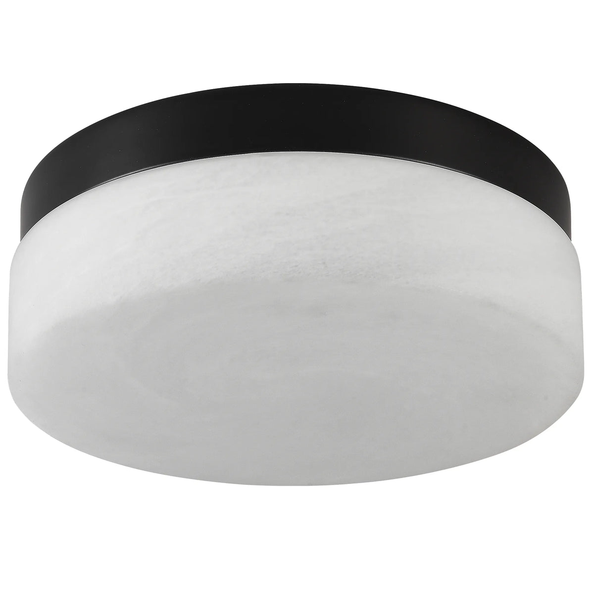 Plafonnier LED noir - ambiance