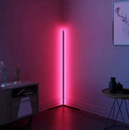 Lampadaire LED RVB - détail