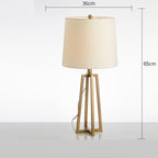 Sculpt art desk lamp on a designer desk