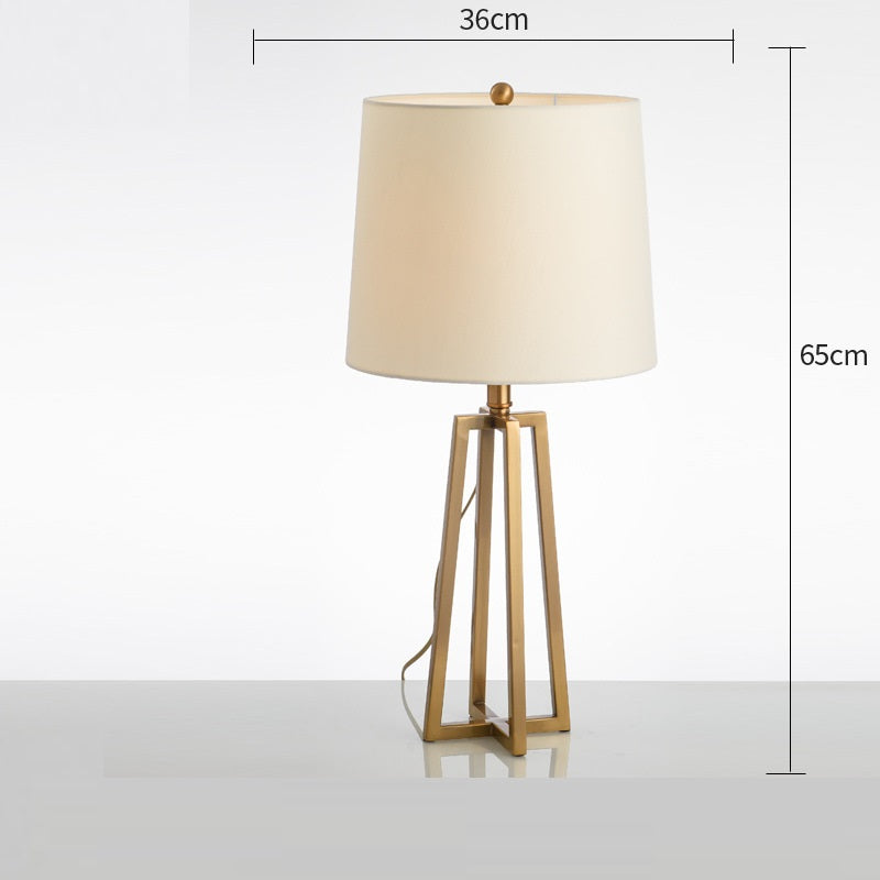 Sculpt art desk lamp on a designer desk