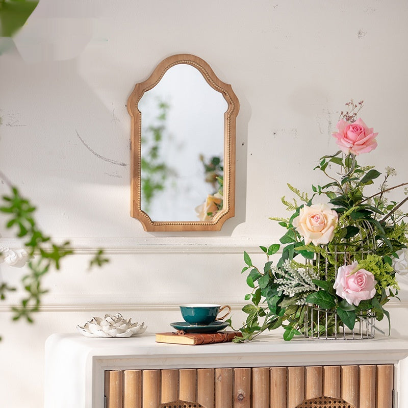 Miroir Mural Bois Vintage