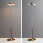 Noyer lamp tricolor dimming detail