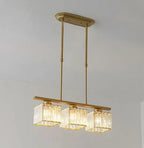 Lustre cristal - ambiance salle à manger