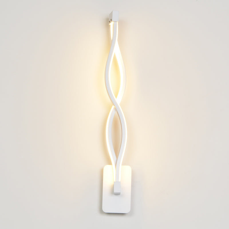 LED Aluminum Wave Wall Light – detail view 1 | Belloriana