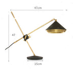 Showroom floor lamp base detail