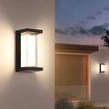 Rivage Waterproof Outdoor Wall Lantern - mounted on exterior facade
