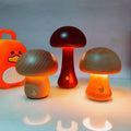 Bois wood rechargeable ambience light on a table