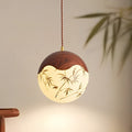 Suspension Boule de Noyer